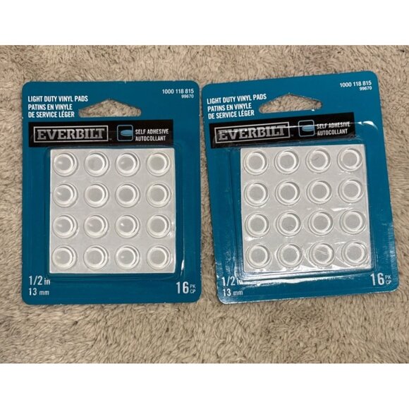 Assorted Furniture Surface Protector Pads Felt Silicone 139 Pieces New - Picture 4 of 11